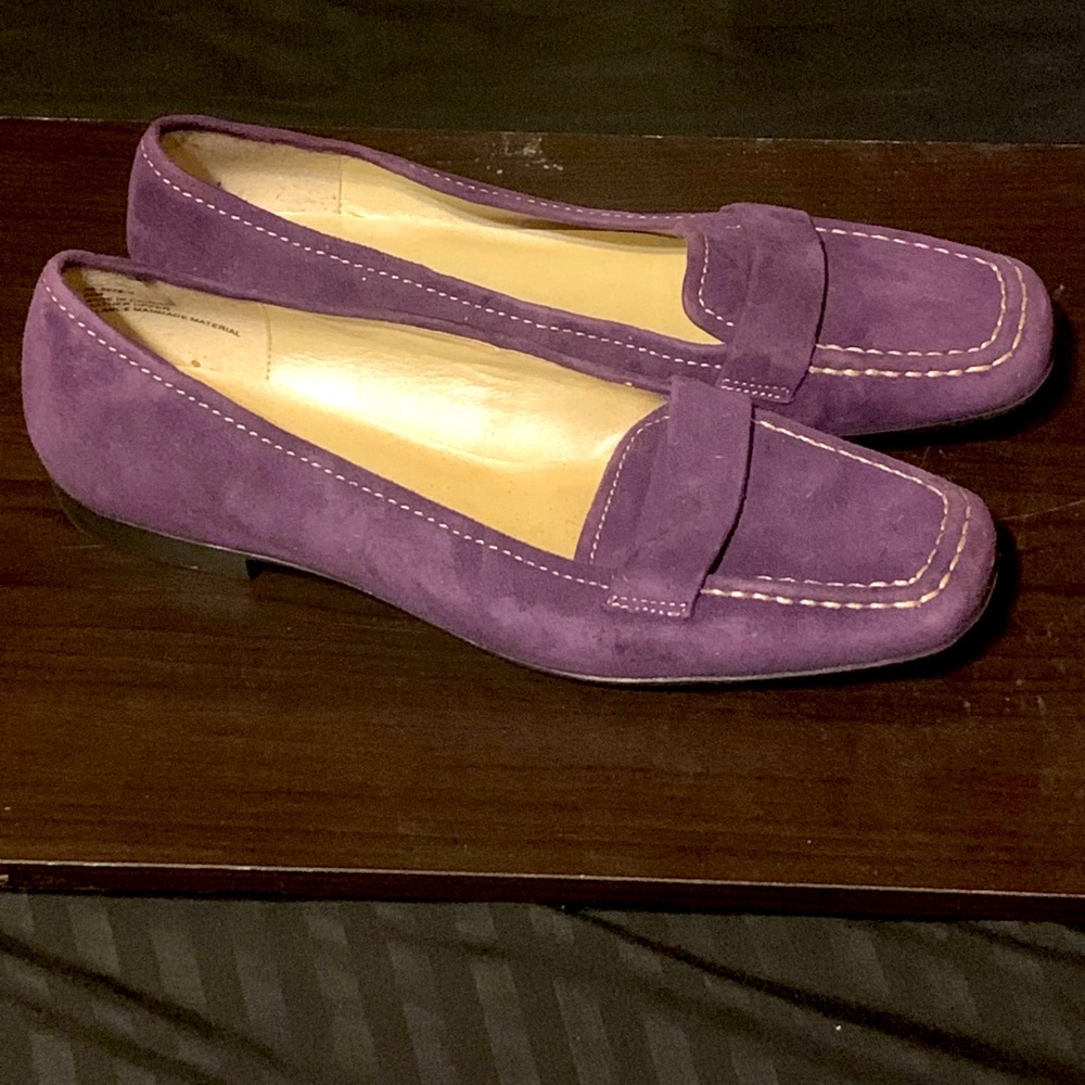 Chadwick’s Suede Purple Flats